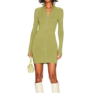 Song Of Style Joelle Dress In Olive Green